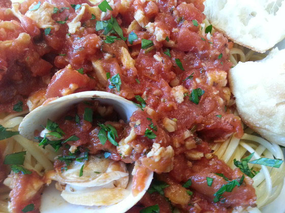 Pemaquid Lobster & Seafood Marinarra Claam Sauce